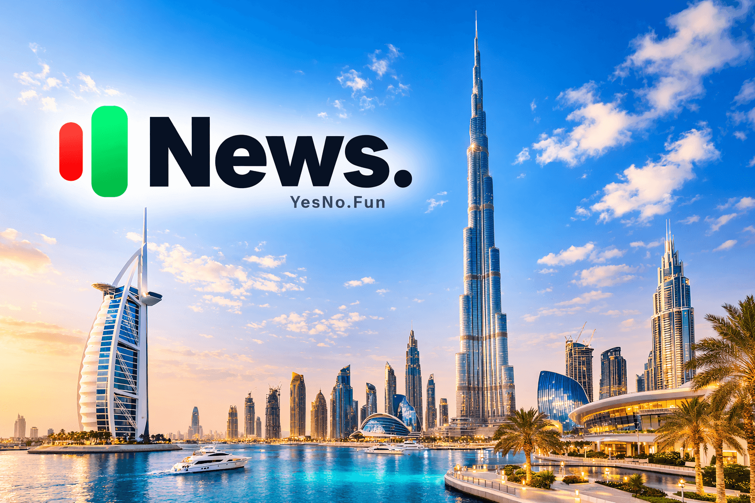Dubai skyline representing UAE resilience and stability amid regional tensions